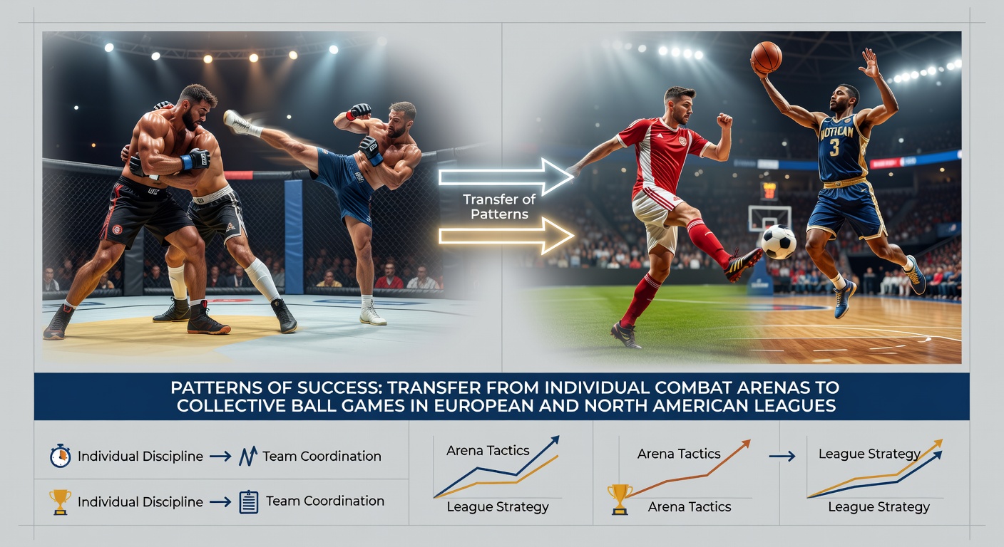 Athletes transitioning skills from combat training to team ball sports in professional leagues